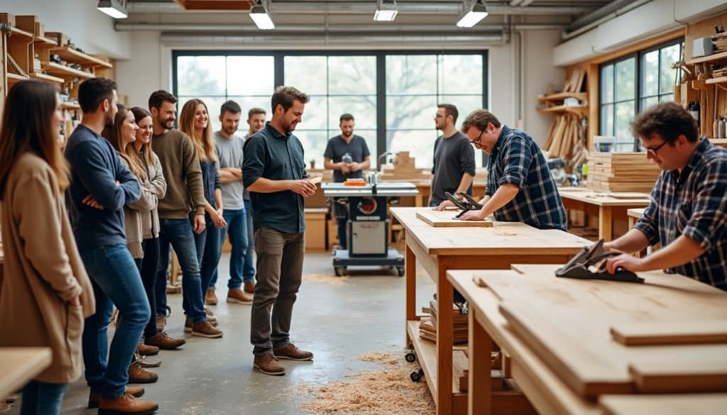 découvrez les diverses formations en menuiserie adaptées aux débutants et professionnels. apprenez les techniques essentielles, développez vos compétences et lancez-vous dans le monde fascinant de la menuiserie grâce à des cours variés et enrichissants.