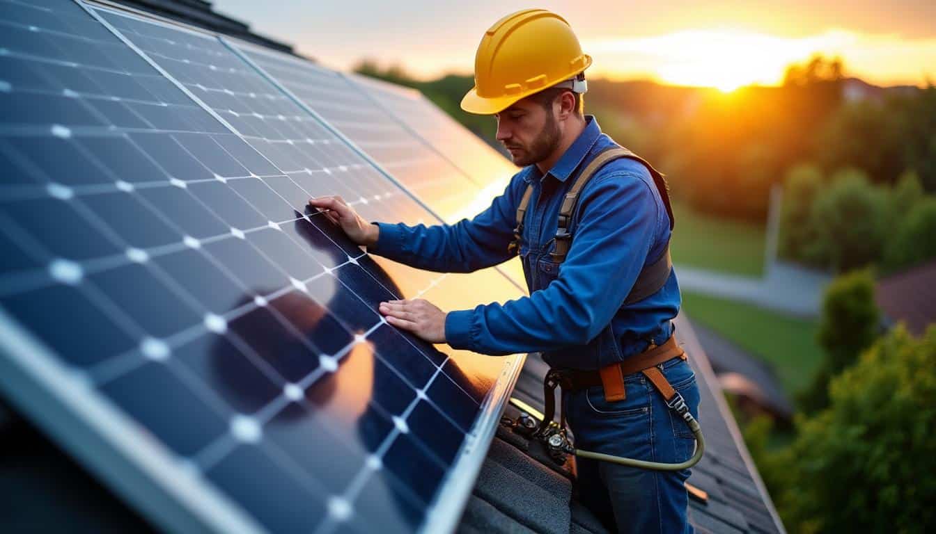 Illustration - Comprendre le fonctionnement des panneaux solaires photovoltaïques