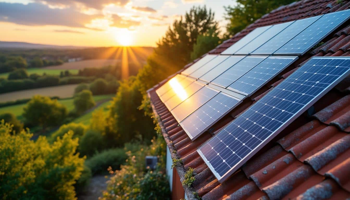 Illustration - Les différents types de panneaux solaires photovoltaïques