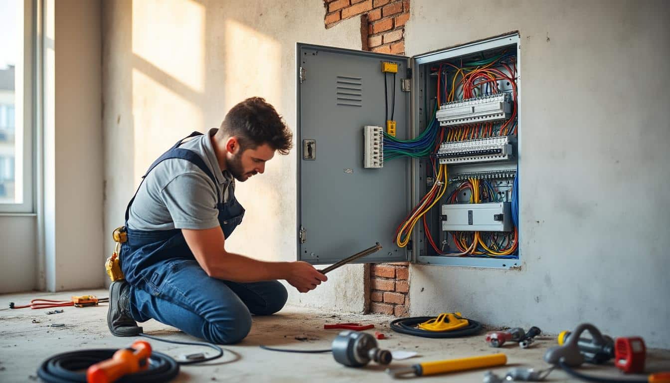 Illustration - Les Fondamentaux : Interrupteurs, Prises et Tableaux Électriques