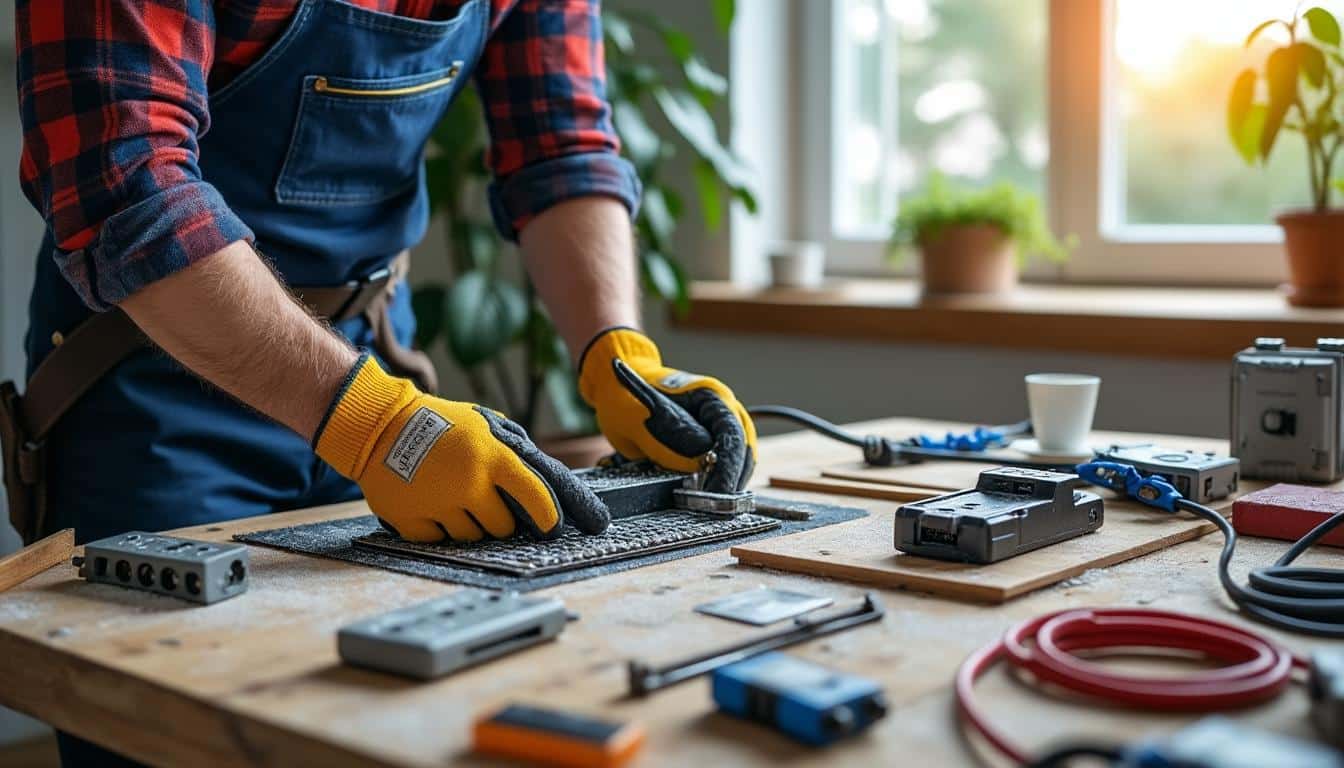 Illustration - Accessoires d’Installation et Câblage : La Base d’une Pose Fiable