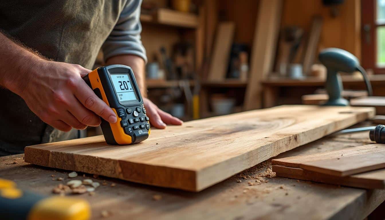 Illustration: Pourquoi contrôler le taux d’humidité en menuiserie ?