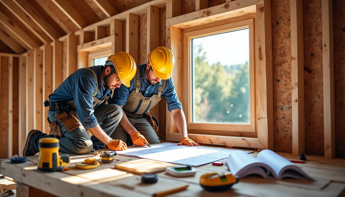 Illustration: Les normes DTU spécifiques à la menuiserie sur ossature bois