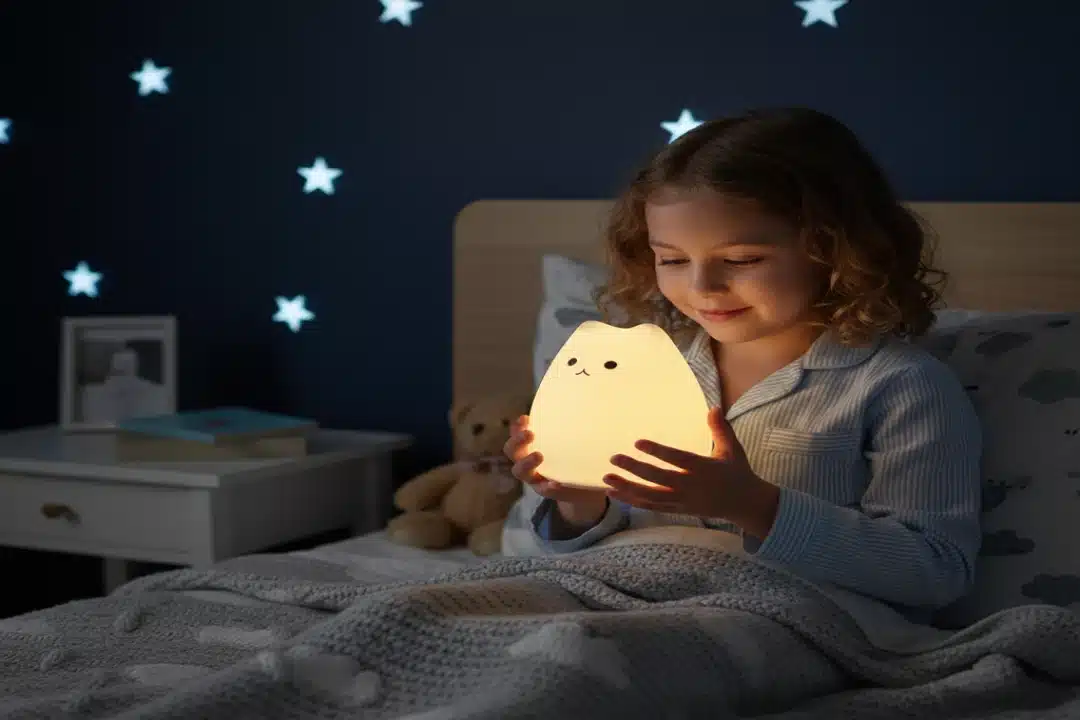 Une veilleuse led, bonne idée de cadeau pour un enfant ?