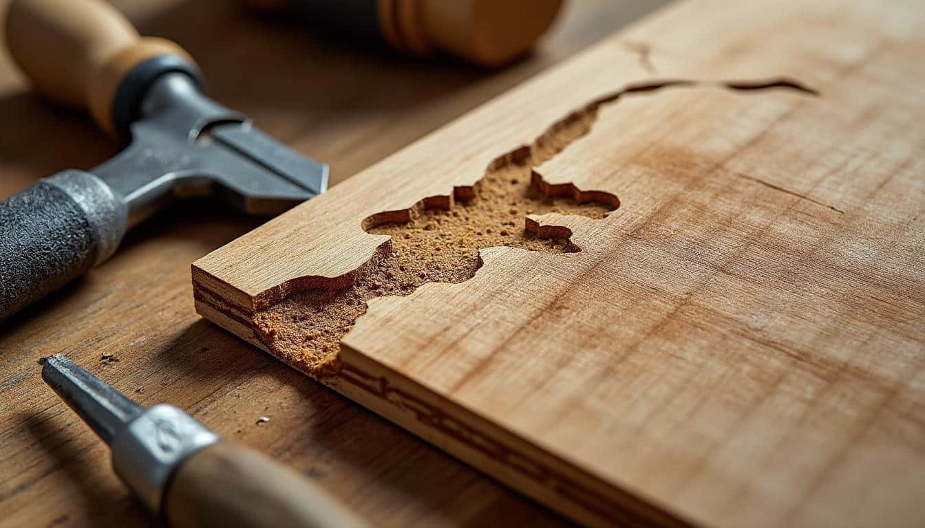 Déformation d’une latte sous charge localisée : solutions efficaces