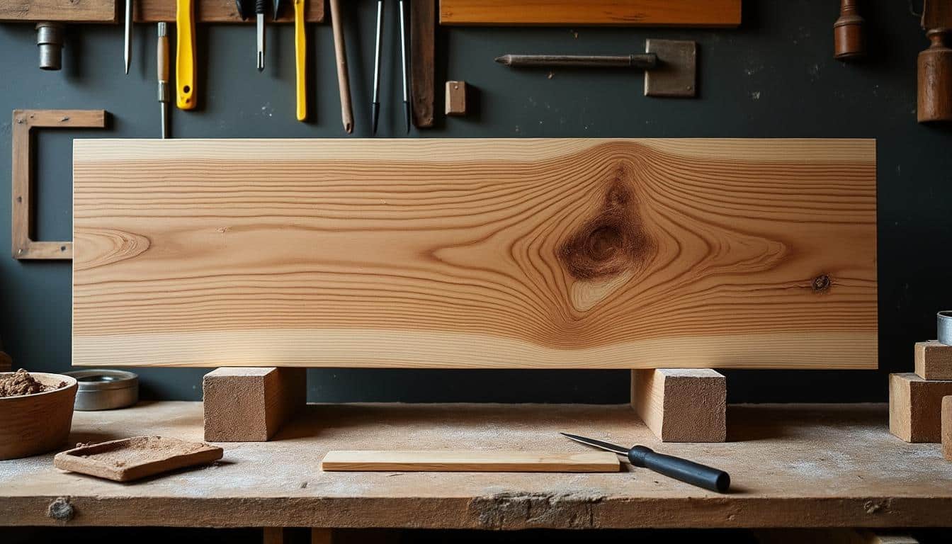 Déformation de la latte sous pression et analyse du support fiable