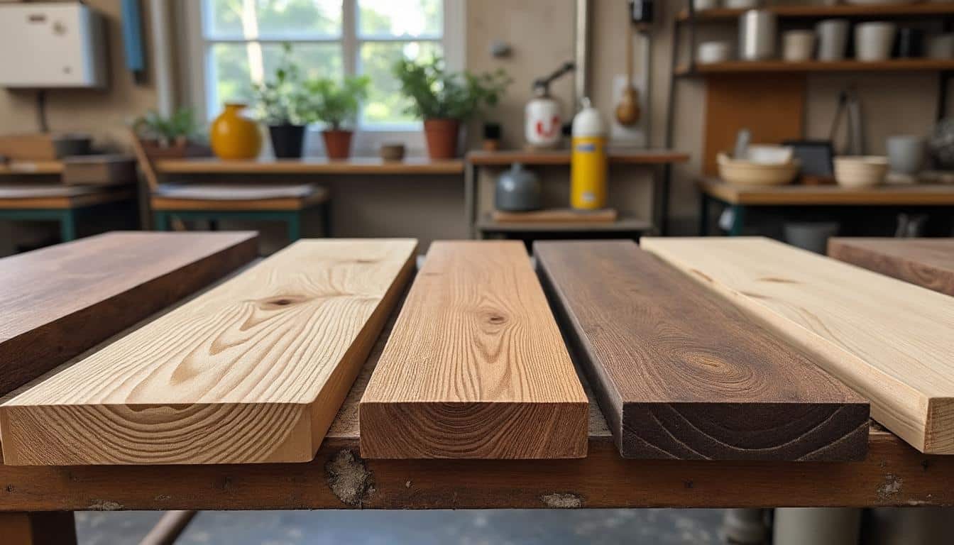 Illustration: Comprendre la déformation des lattes face à la variation de température : matériaux et usages