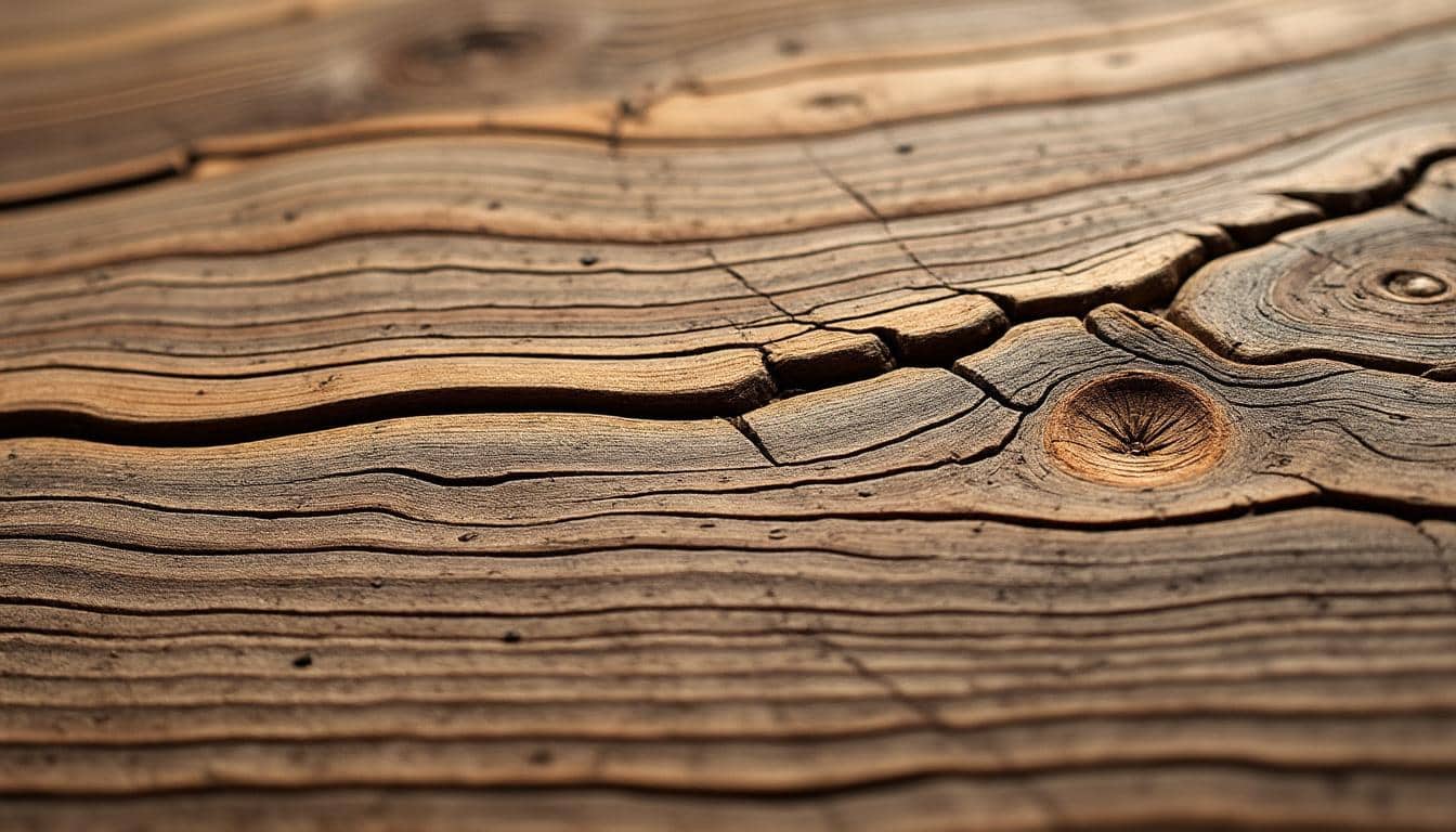 Déformation de la latte en bois avec vrille : explication complète