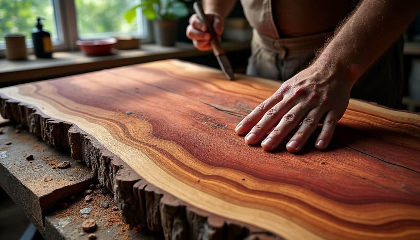 Bois rouge exotique : guide complet pour choisir et entretenir