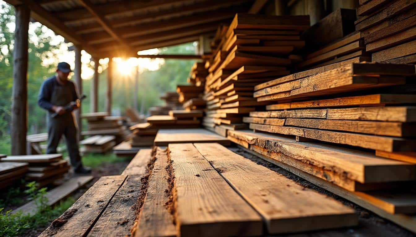 Illustration: Les différentes façons de sécher le bois : méthodes naturelles et alternatives artificielles