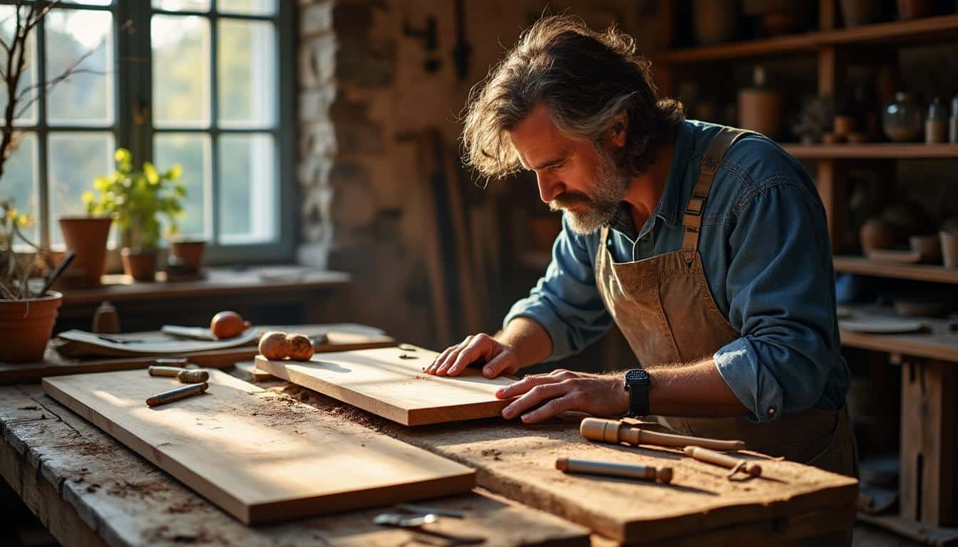 Illustration: Comprendre le principe de l’assemblage avec languette et rainure dans le travail du bois