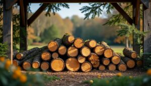Temps de séchage du bois de chauffage sapin : guide complet