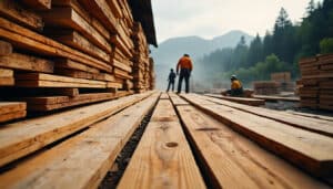 Temps de séchage du bois résineux : durée et astuces clés