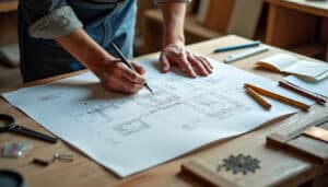 Plan de menuisier : guide complet pour réussir vos projets bois