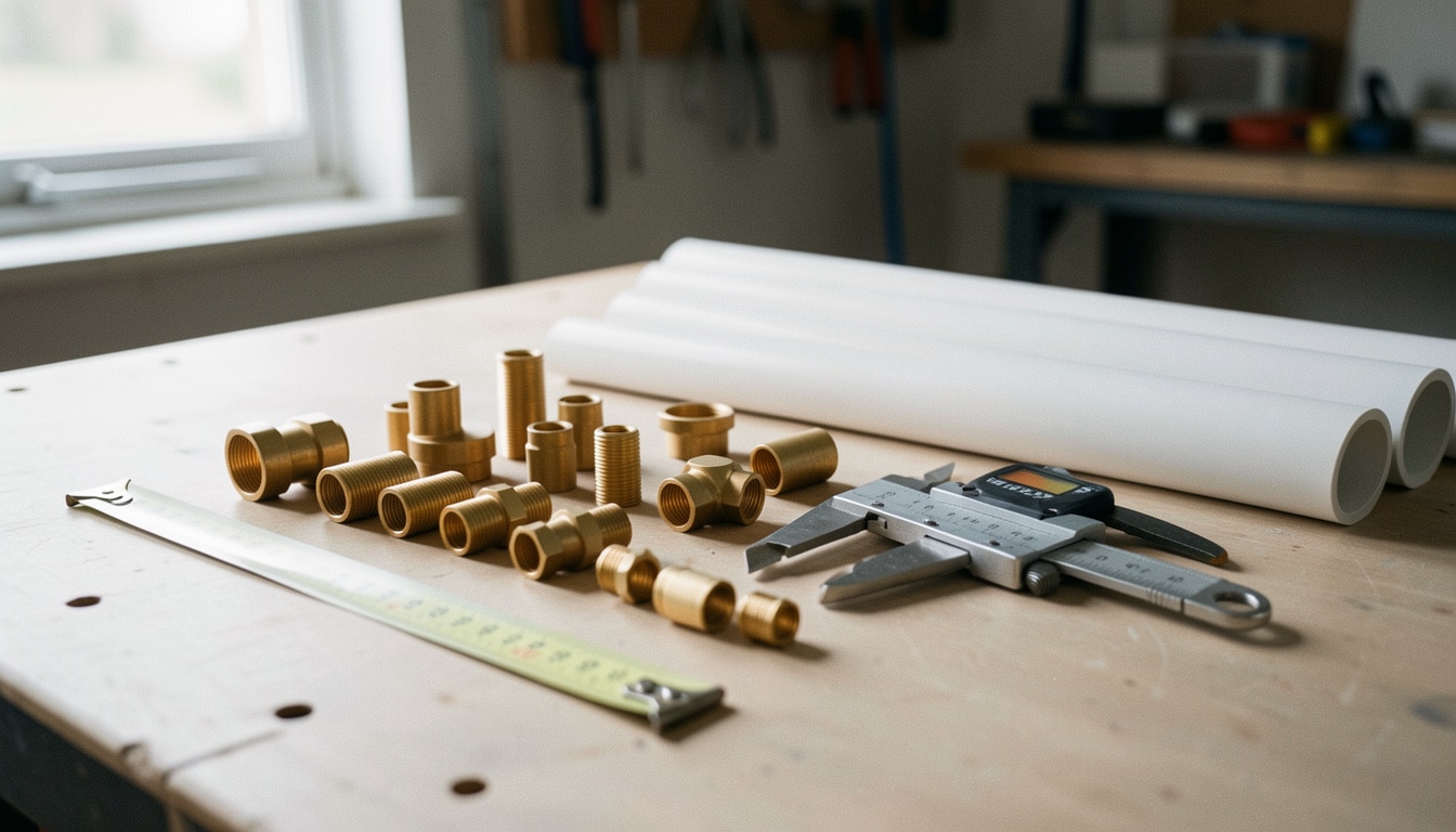 Dimensions en plomberie : tailles, filetages et raccords