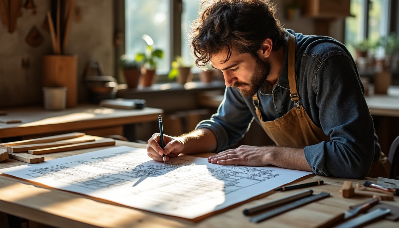 Plan de meuble en bois : guide complet pour réussir vos créations