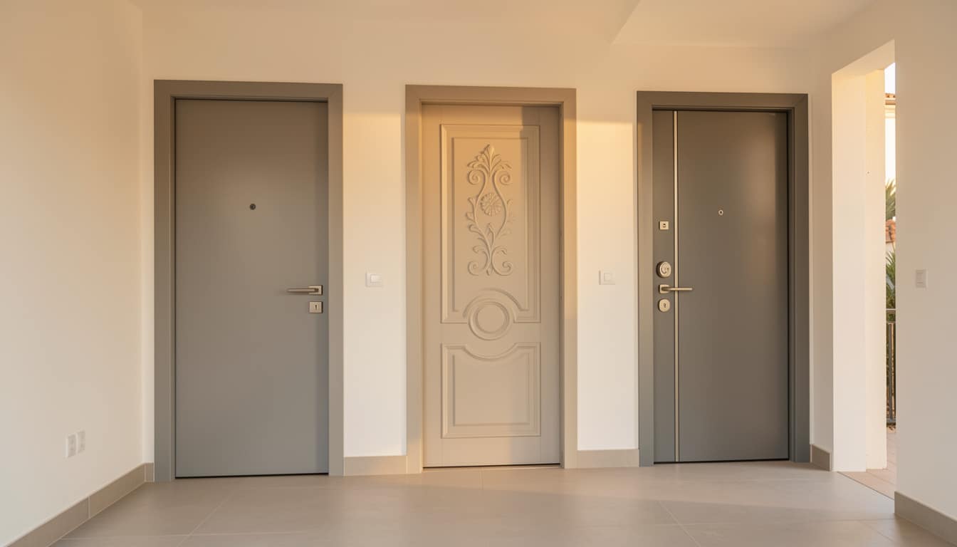 Illustration - Installation de porte blindée à Marseille : quels modèles existent vraiment ?