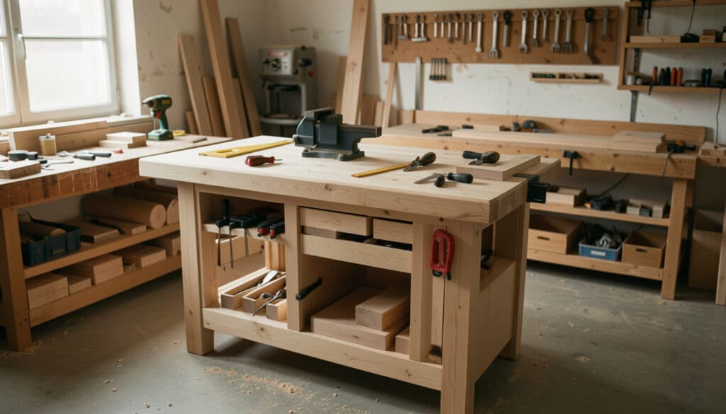 Fabriquer un établi solide et adapté à votre atelier
