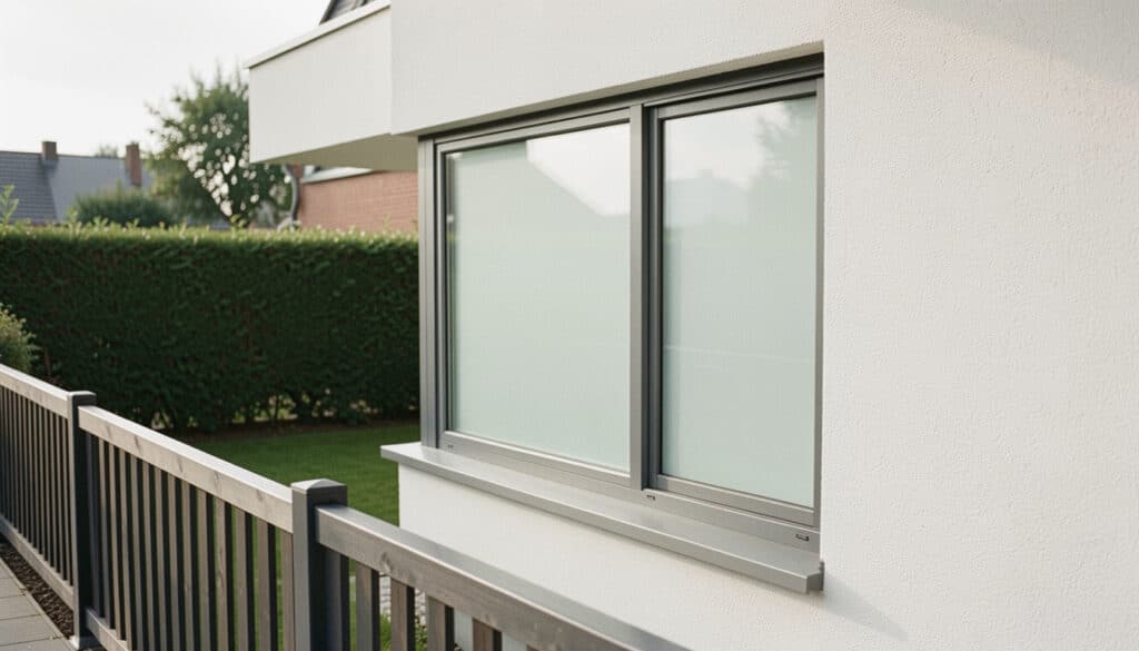 Fenêtre opaque en limite de propriété : quelles règles ?