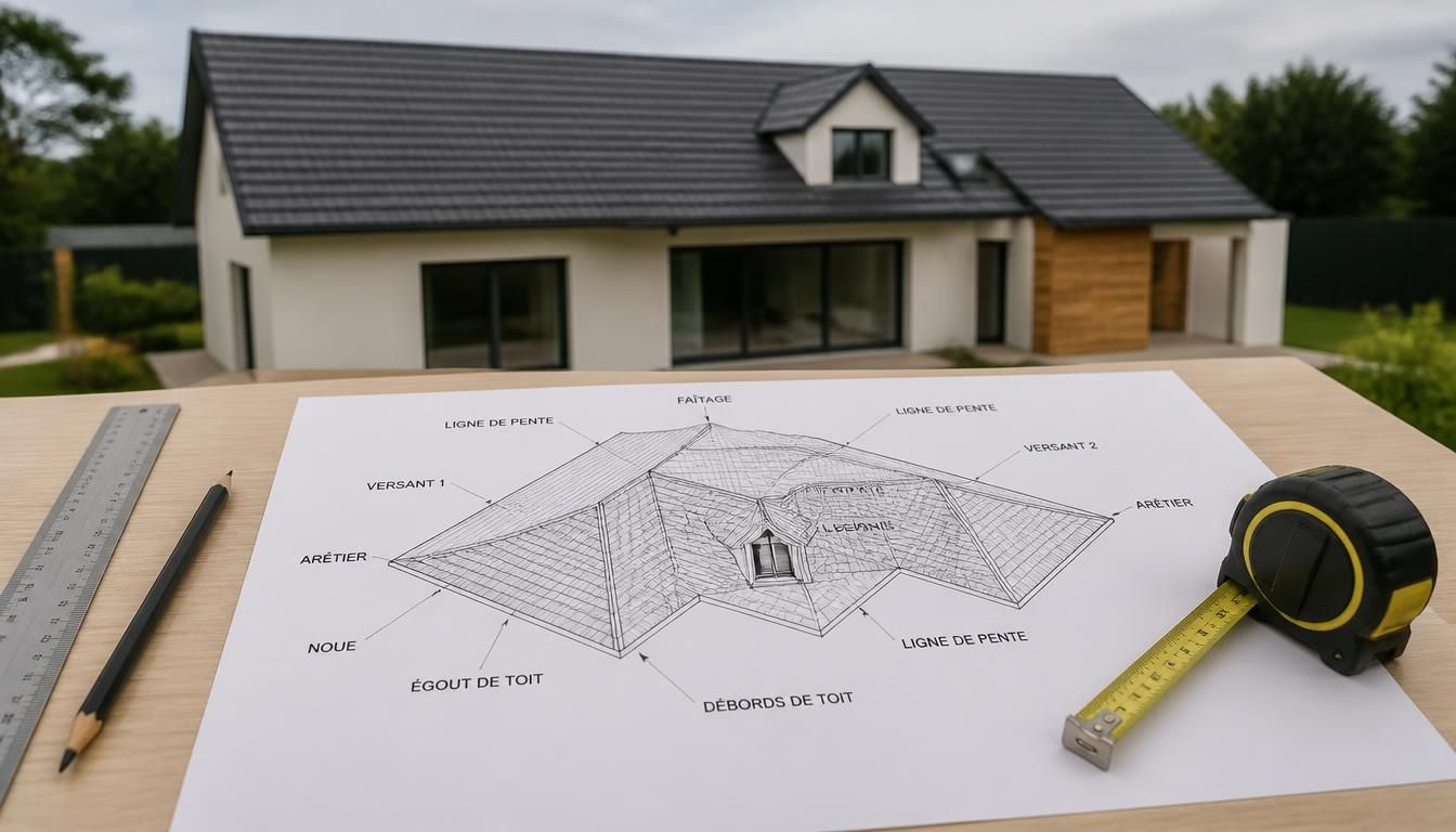 Lire un plan de toiture pour mieux comprendre son toit